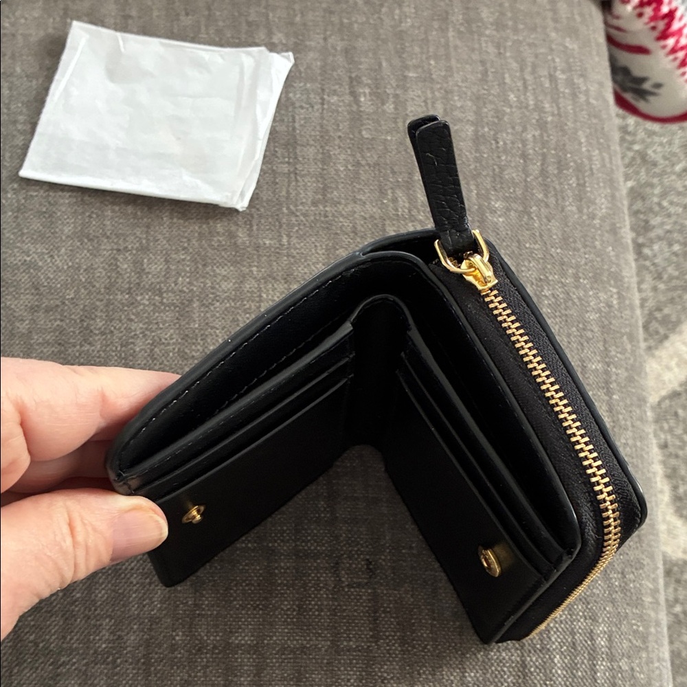 Marc Jacobs “The Wallet” Black Leather Wallet with Dust bag - Picture 5 of 7